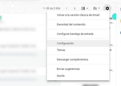 Modo sin conexión Gmail