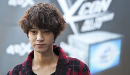 Jung Joon-young, en agosto de 2014 en Los Ángeles (California).