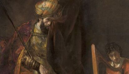 El cuadro 'Saúl y David' de Rembrandt.