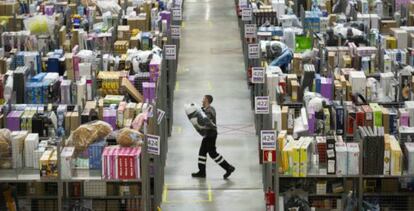 Centro de distribución de Amazon en San Fernando de Henares.