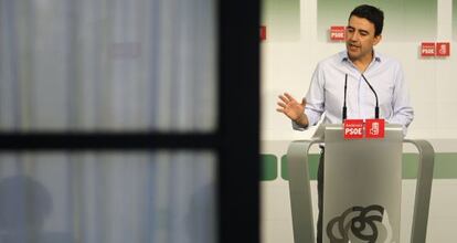 El vicesecretario general del PSOE, Mario Jiménez.