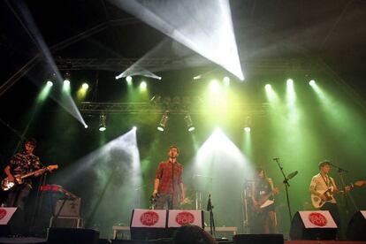 Concierto del festival Lolapop celebrado el sábado en Redondela.