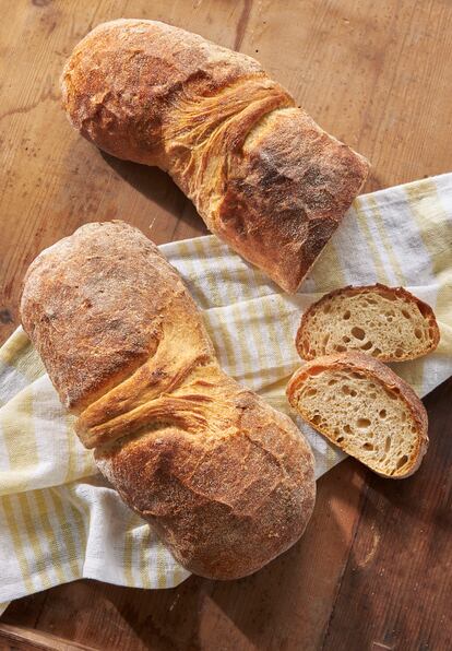 Pan de cinta, en una imagen cedida por la editorial Larousse, del libro 'Panes'.