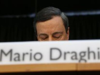 El presidente del BCE Mario Draghi