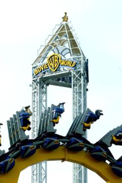 Una de las atracciones del Parque Warner, que gestiona Parques Reunidos.