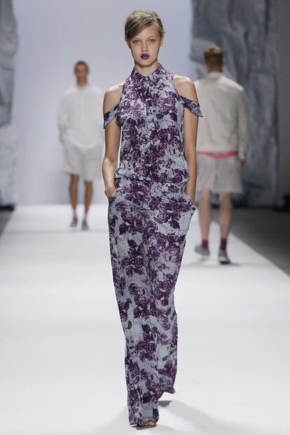 Mono estampado de Richard Chai Love Primavera/Verano 2012.