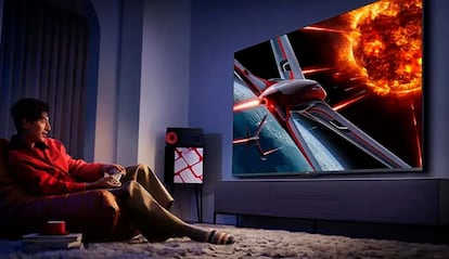 Uso del un televisor de la gama Redmi TV X 2026