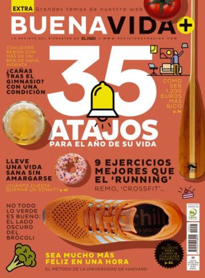 Portada del extra de BUENAVIDA, que llega el sábado (30 de enero) a quioscos. Gratis, con EL PAÍS.