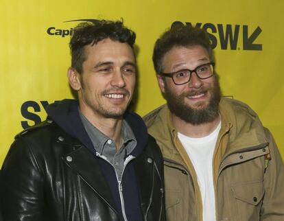 Seth Rogen y James Franco se conocieron de adolescentes, cuando grabaron la popular serie 'Freaks and Geeks' en 1999. Ahora, son prácticamente inseparables y han rodado numerosos proyectos juntos, entre ellos la polémica película 'The Interview' (2014).