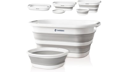 Esta es una de las mejores cestas para la ropa sucia plegable que se puede comprar en Amazon