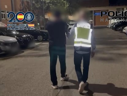 Policía traslada a Walib Bara, el presunto cabecilla de la organización francesa DZ Mafia detenido en Madrid