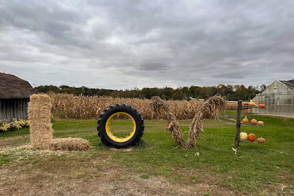 Vista de la granja de los Kroul (Iowa)