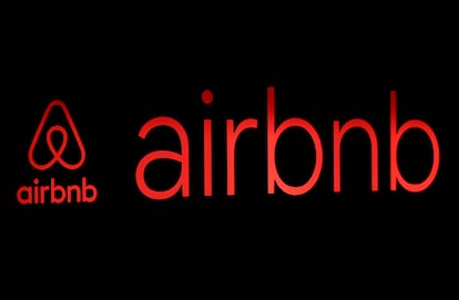 El logo de Aribnb, enuna imagen de archivo.