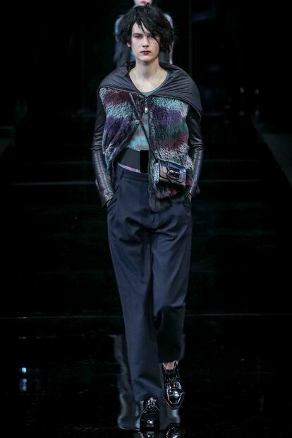 Emporio Armani desfile otono invierno 2015