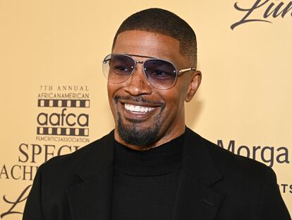 Jamie Foxx at the AAFCA Special Achievement Awards Luncheon held at the Los Angeles Athletic Club on March 3, 2024 in Los Angeles, California. (Photo by Gilbert Flores/Variety via Getty Images)