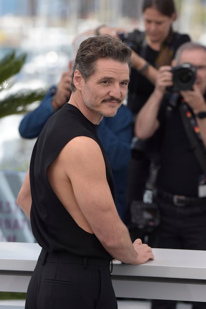 Pedro Pascal en la alfombra roja de Cannes.