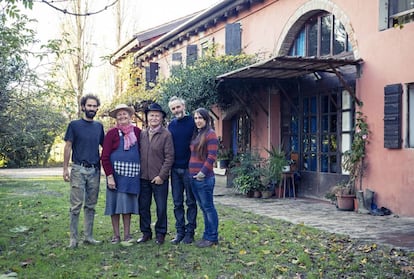 Un grupo de 'cohousing' en Italia.