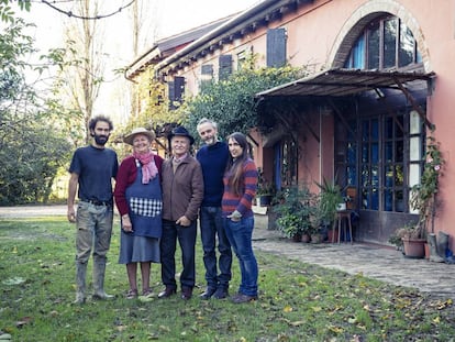 Un grupo de 'cohousing' en Italia.