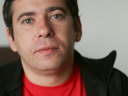 Javier Couso, durante una entrevista en 2008.