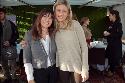 Gaetane Aguado, de Coty Prestige, con Elena Ferreras.