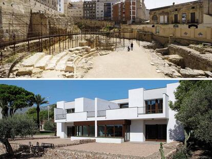 Teatre romà de Tarragona i habitages del Poblat Hifrensa a Vandellòs.