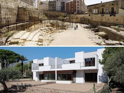 Teatre romà de Tarragona i habitages del Poblat Hifrensa a Vandellòs.