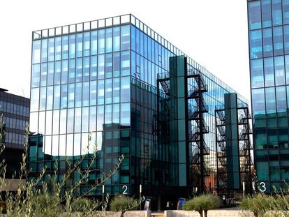 Edificios del Parque Empresarial Cristalia propiedad de Axiare.