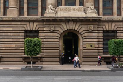 Oficinas del Banco de México, en abril de 2022.