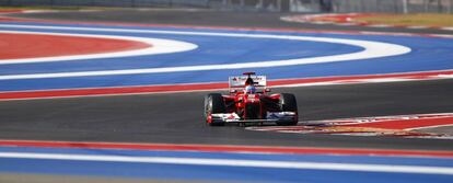 Fernando Alonso durante la jornada de entrenamientos.