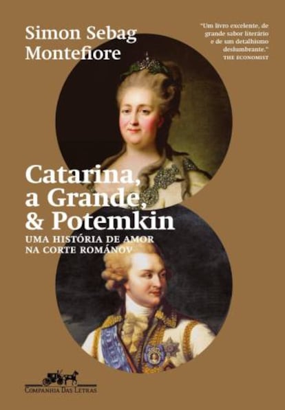 Capa do livro 'Catarina, a Grande & Potemkin', livro mais recente de Montefiore