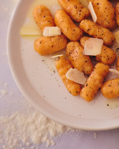 Ñoquis de calabaza.