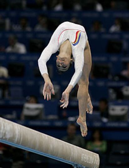 Catalina Ponor, durante su actuación.