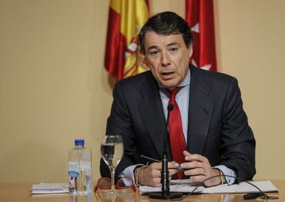 El presidente de la Comunidad de Madrid, Ignacio González