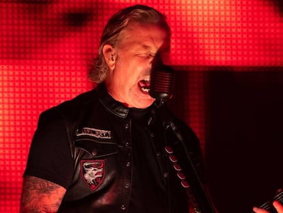 James Hetfield concierto Brasil