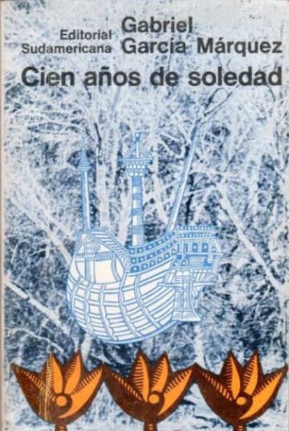 La primera edición de 'Cien años de soledad'.