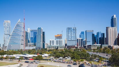 Vista del skyline de Austin, Texas.