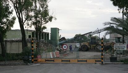 Planta de residuos de Abornasa en Crevillente.