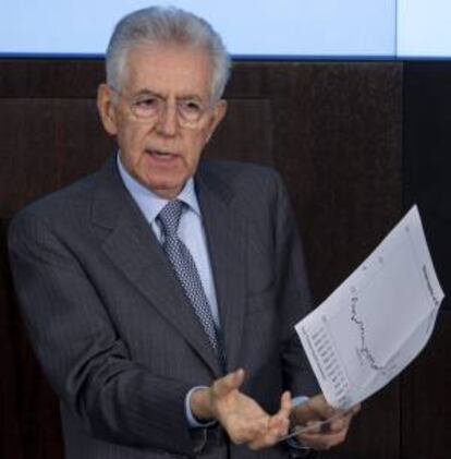 El primer ministro italiano, Mario Monti. EFE/Archivo