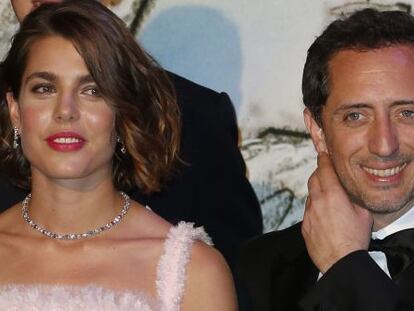 Carlota Casiraghi, con Gad Elmaleh