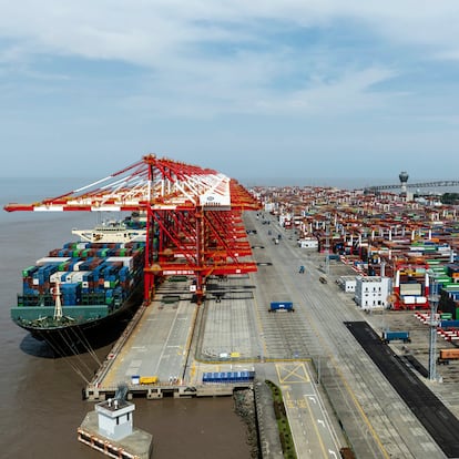 Yangshan Port in Shanghai