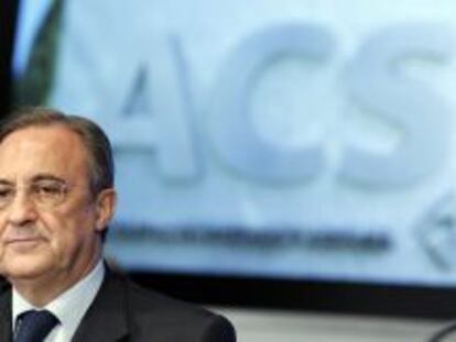 Florentino P&eacute;rez, presidente de ACS.