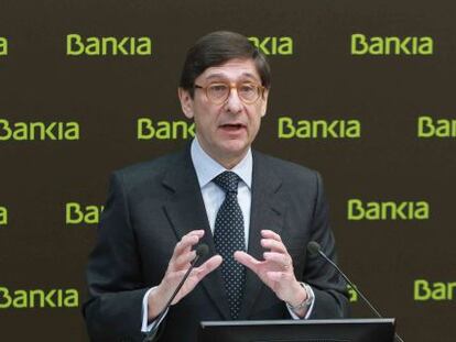 Jose Ignacio Goirigolzarri, Presidente de Bankia.