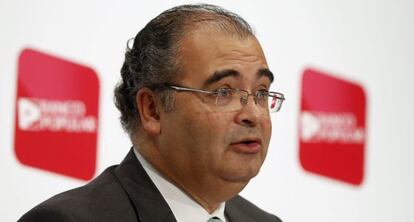 El presidente del Banco Popular, &Aacute;ngel Ron. 