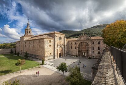 Monasterio de Yuso, en una imagen cedida por el Gobierno de La Rioja.
