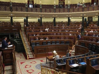 Pleno del Congreso de los Diputados, el pasado 12 de junio.