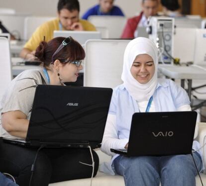 Personas procedentes de 22 países intervienen en la Campus Party de Granada.