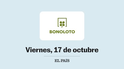 Bonoloto viernes 17 octubre 2025