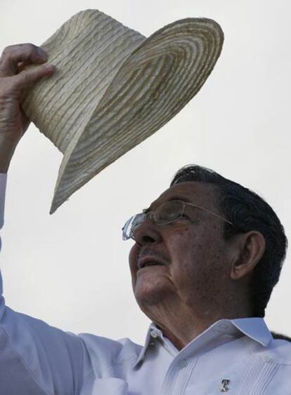 Raúl Castro, el pasado 1 de mayo en La Habana.