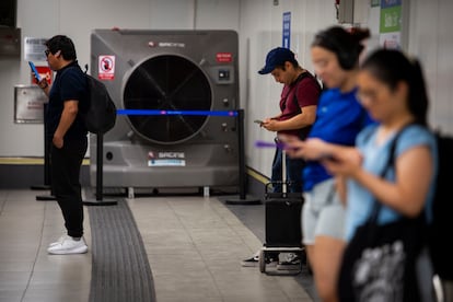 Proyecto piloto de ventilación en la linea 1 de la estación de Sol.