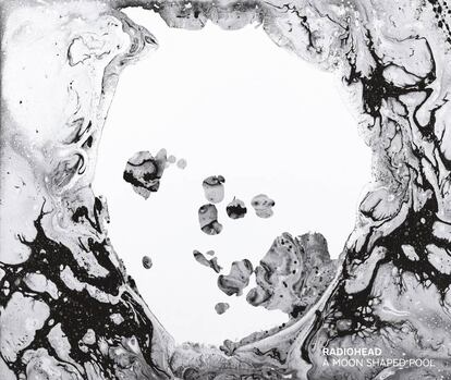 Portada del disco 'A moon shaped pool' de Radiohead.